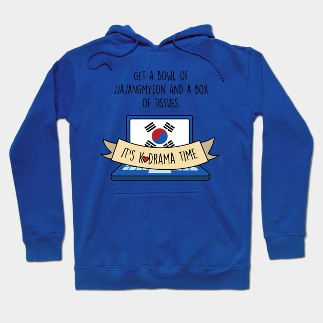 It's K-Drama time Hoodie by Betsy Luntao